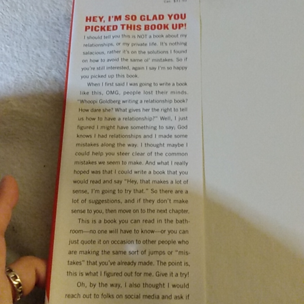 IF SOMEONE SAYS YOU COMETE ME, RUN!!! WHOOPIS BOOK OF RELATIONSHIPS - Picture 4 of 5